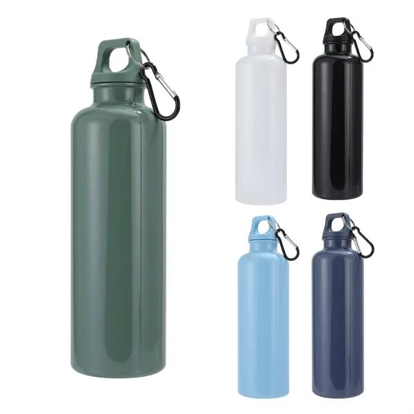 Main Product Image for Custom Logo Aloha RPET Reusable Bottle w/ Carabiner 25 Oz