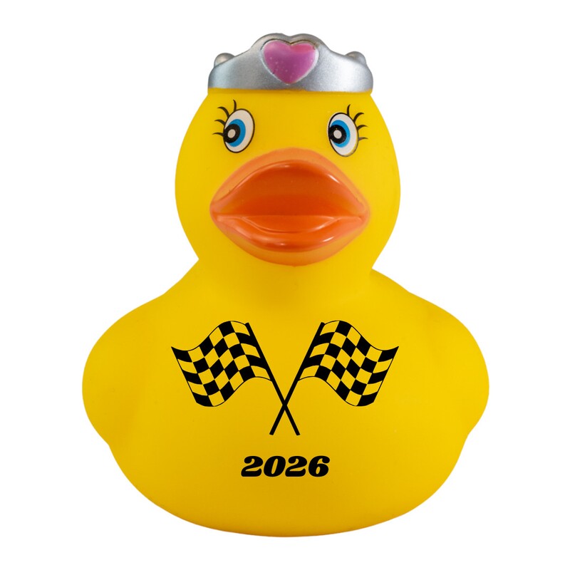 Main Product Image for Custom Printed Queen Duck