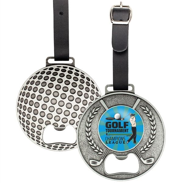 Main Product Image for Branded Golf Bag Tag Bottle Opener