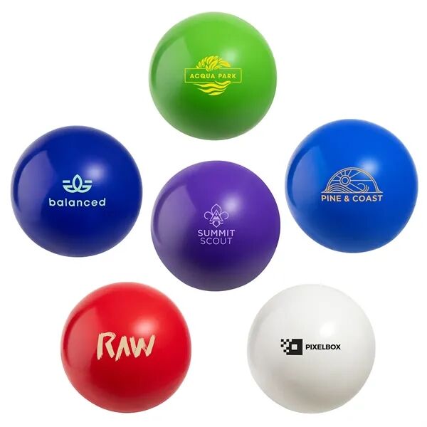 Main Product Image for Custom Logo Solid 4- Vinyl Ball