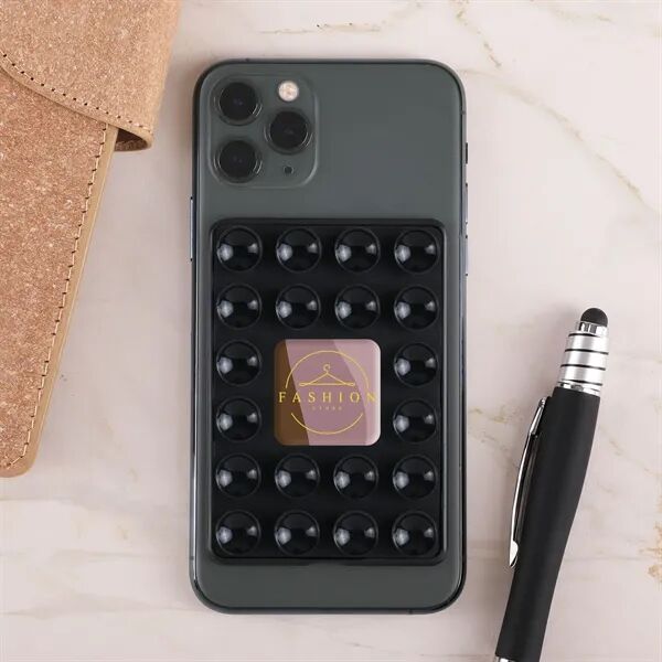 Main Product Image for Custom Printed Gecko Grip Suction Phone Holder