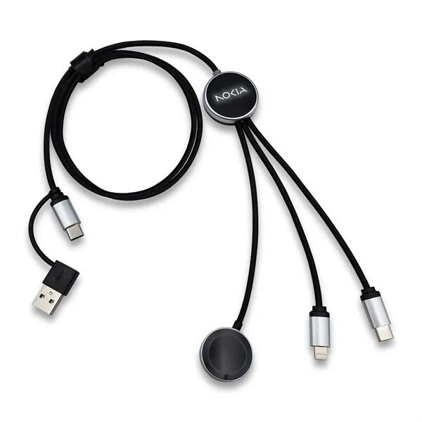 Main Product Image for Imprinted Velora, 3-in-1 Light-up Charging Cable 