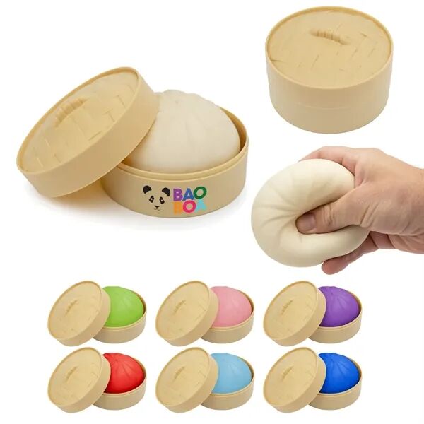 Main Product Image for Custom Printed Squishy Dumpling Stress Toy
