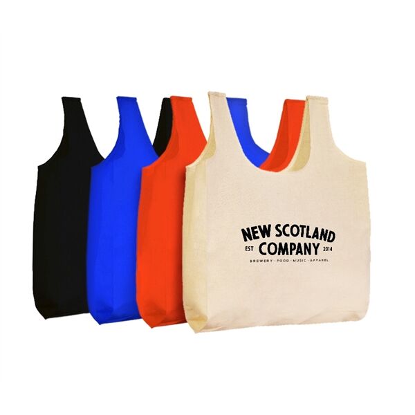 Main Product Image for Imprinted Cotton T-shirt Bag