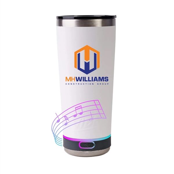 Main Product Image for Custom Printed Vibe Speaker Tumbler 18 Oz