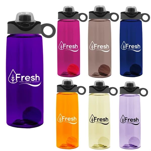 Main Product Image for Custom Printed Flair Bottle with Mixer Ball 26 oz.