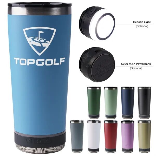 Main Product Image for Custom Printed Vibe Tumbler W/ BluetoothÂ® Speaker 18 Oz