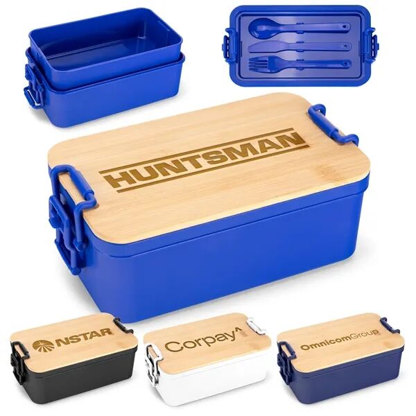 Main Product Image for Branded BambooNest Double Deck Lunch Box