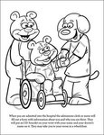 A Beary Special Hospital Coloring Book Fun Pack -  