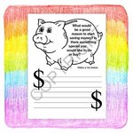 A Trip to the Credit Union Coloring Activity Book Fun Pack -  