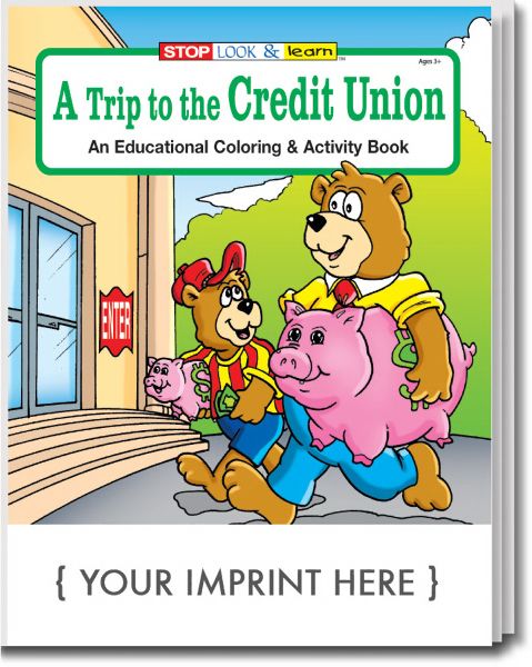Main Product Image for A Trip To The Credit Union Coloring And Activity Book