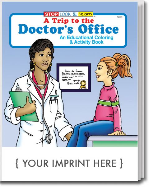 Main Product Image for A Trip To The Doctor's Office Coloring And Activity Book