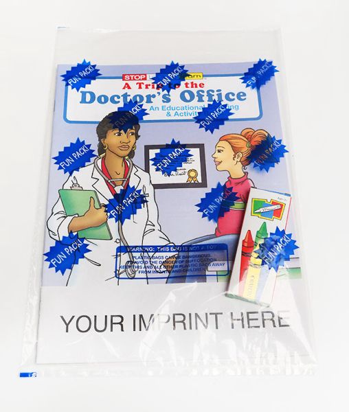 Main Product Image for A Trip To The Doctor's Office Coloring Book Fun Pack