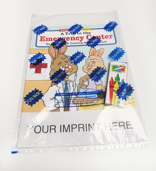 Main Product Image for A Trip To The Emergency Center Coloring Book Fun Pack