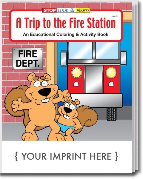 Main Product Image for Fire Station Coloring And Activity Book