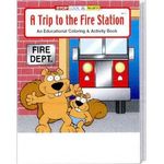 A Trip to the Fire Station Coloring and Activity Book -  