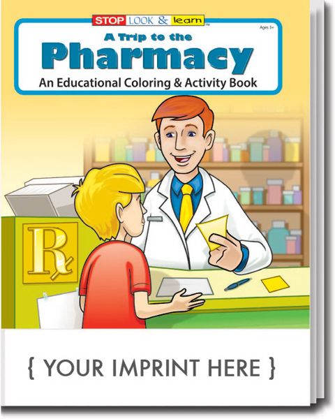 Main Product Image for A Trip To The Pharmacy Coloring Book USA Made