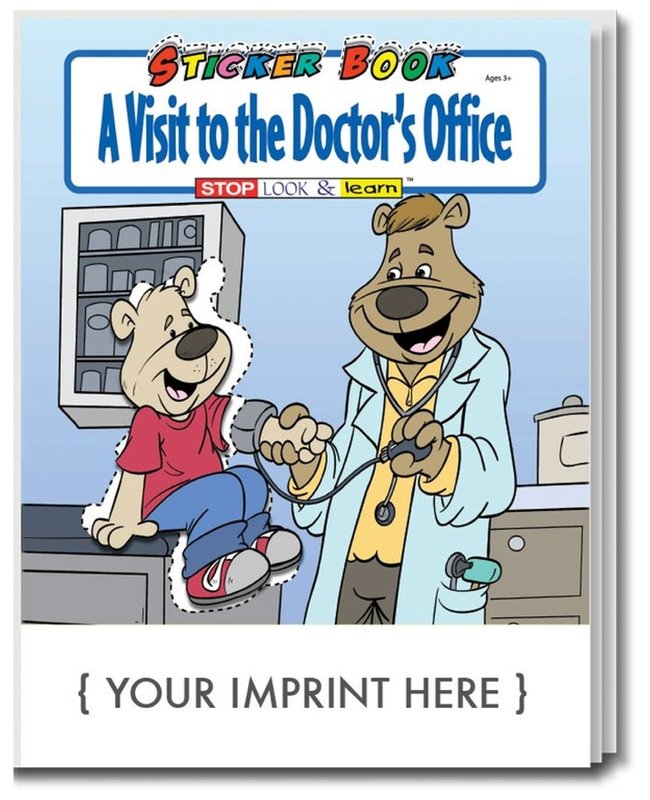 Main Product Image for A Visit To The Doctor's Office Sticker Book