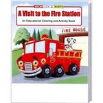 A Visit to the Fire Station Coloring and Activity Book - Standard