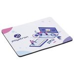 Buy Marketing Accent Dye Sublimated Mouse Pad With Antimicrobial Add