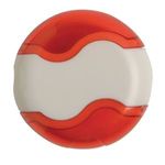 Achiever Pencil Sharpener & Eraser - Translucent Red