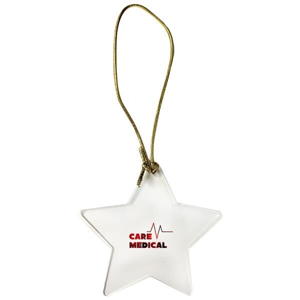 Main Product Image for Printed Acrylic Star Ornament