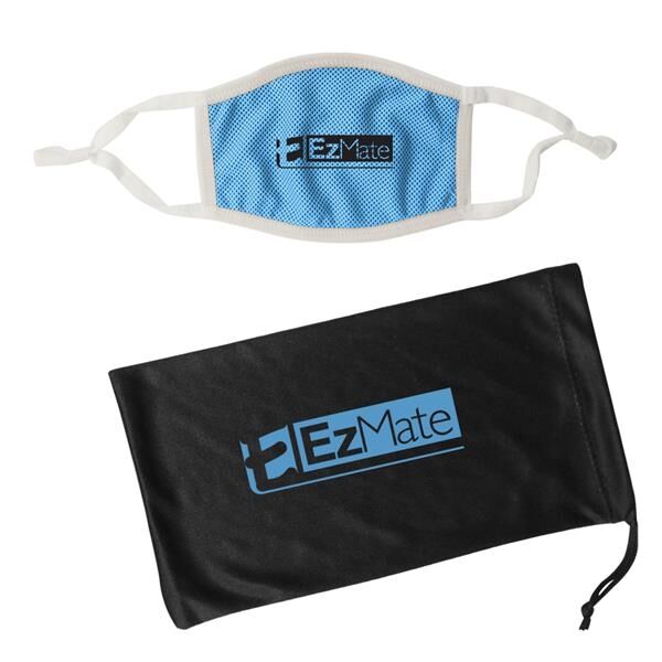Main Product Image for Giveaway Adjustable 3-Ply Cooling Mask & Mask Pouch