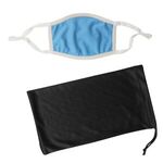 Adjustable 3-Ply Cooling Mask & Mask Pouch With Antimicro... -  