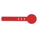 Adjustable Silicone Cable Tie - Red