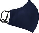 Adult Anti-Bacterial Woven Fabric Face Mask - STAFF PICK - Navy