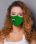 Adult Anti-Bacterial Woven Fabric Face Mask - STAFF PICK -  