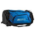 Adventure Backpack Duffel Bag - Black-blue