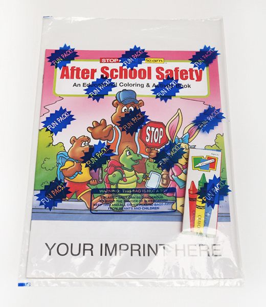 Main Product Image for After School Safety Coloring And Activity Book Fun Pack