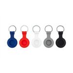 AirTag Silicone Key Chain - Red