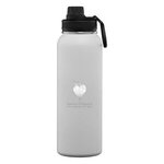 Alaska Ultra - 40 oz. Stainless Steel Water Bottle - Laser -  