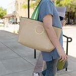 All Day Tote - Burlap Neoprene - Medium -  