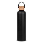 Allegra Bottle with Bamboo Lid 25 oz. - Black