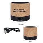 Buy Allegro Wood Grain Wireless Speaker