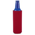 Aluminum Bottle Coolie - Crimson Pms 2041