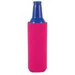 Aluminum Bottle Coolie - Magenta Pms 2062