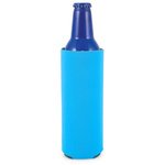 Aluminum Bottle Coolie - Neon Blue Pms 299