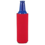 Aluminum Bottle Coolie - Red Pms 200