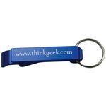 Aluminum Bottle Opener - Metallic Blue