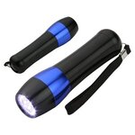 Aluminum LED Flashlight - Medium Blue