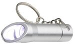 Aluminum LED Light with Bottle Opener & Key Chain - Silver
