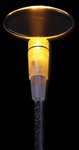 Amber 9" Light Up Cocktail Stirrer - Oval
