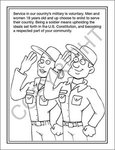 American Heroes Coloring and Activity Book -  