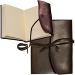 Americana Leather-Wrapped Journal -  