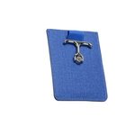 Anchor Phone Wallet  Stand - Medium Blue