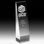 Buy 6" - Angled Obelisk Award - Laser